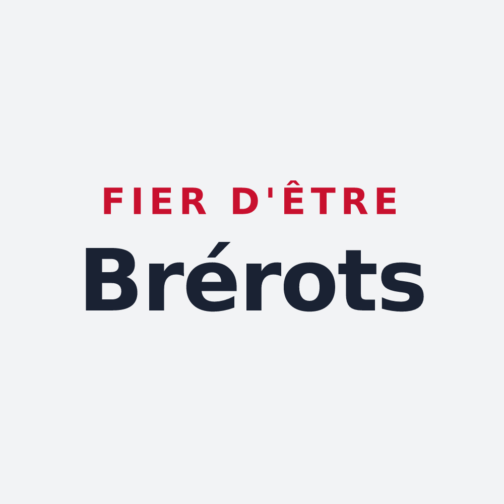 Poster « Fier d'être Brérots » — design pour Brères