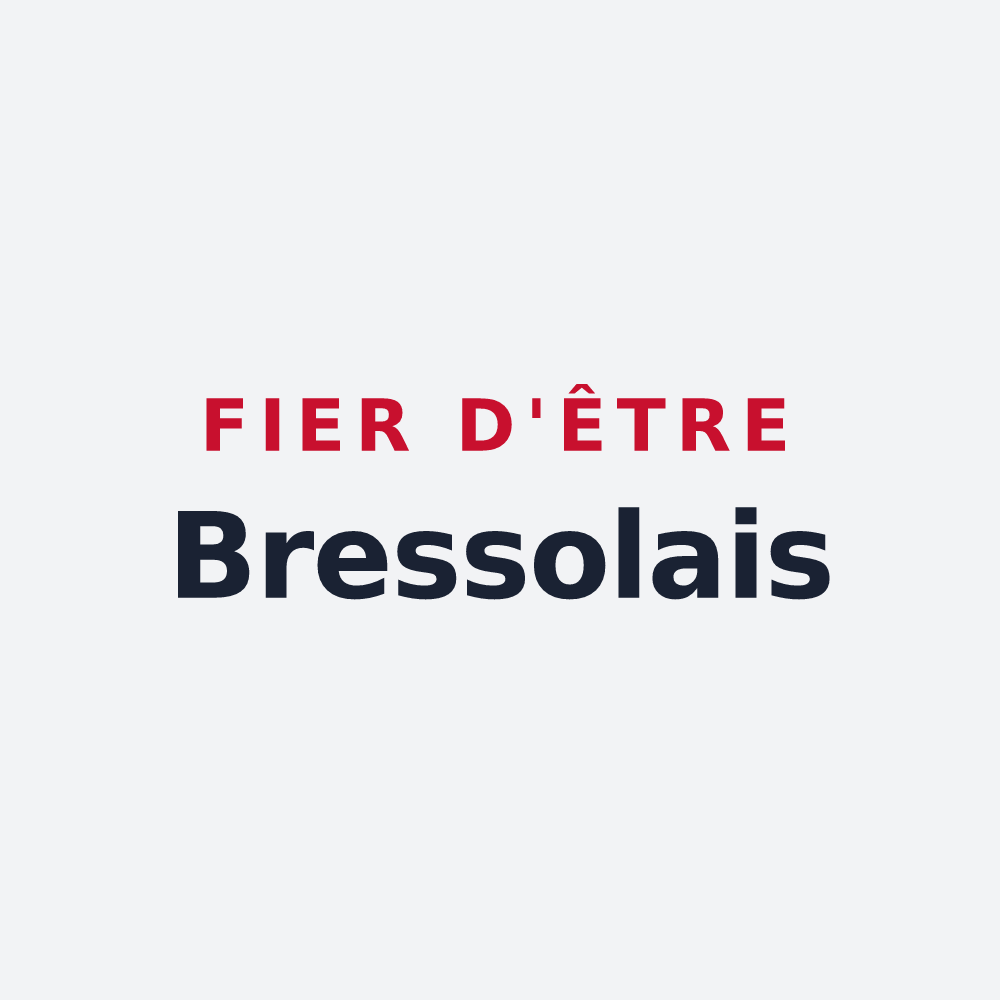 Poster « Fier d'être Bressolais » — design pour Bressols
