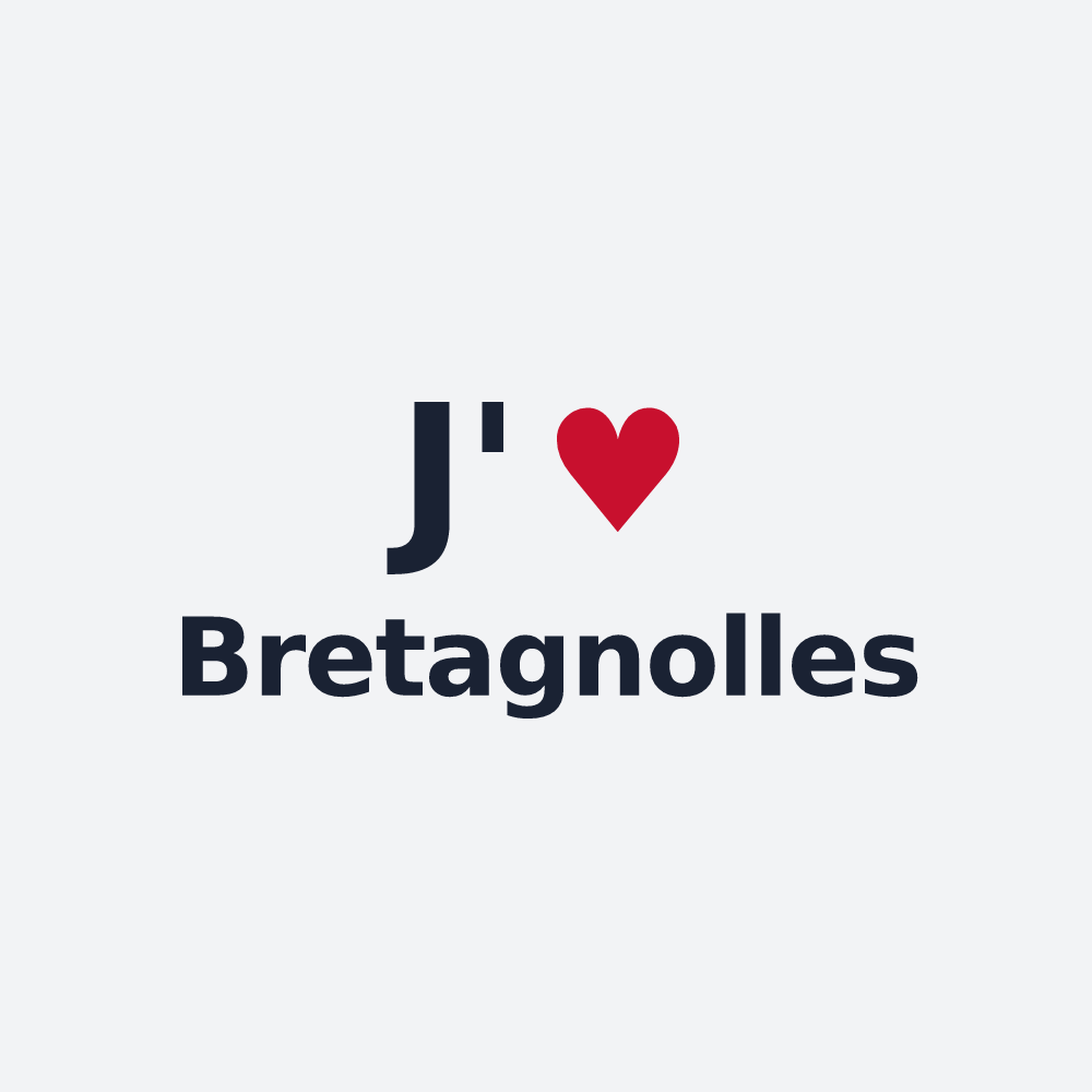 Poster personnalisé Bretagnolles — design J'aime Bretagnolles