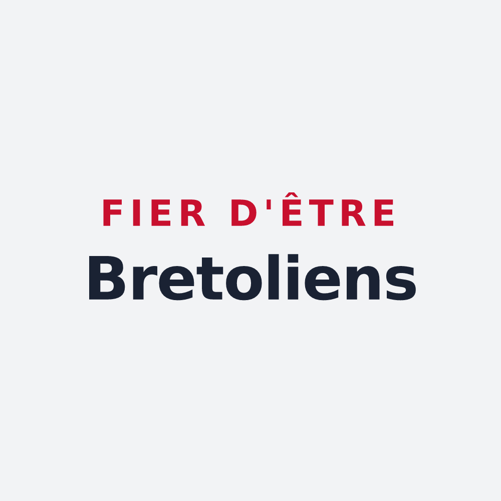 Poster « Fier d'être Bretoliens » — design pour Breteuil