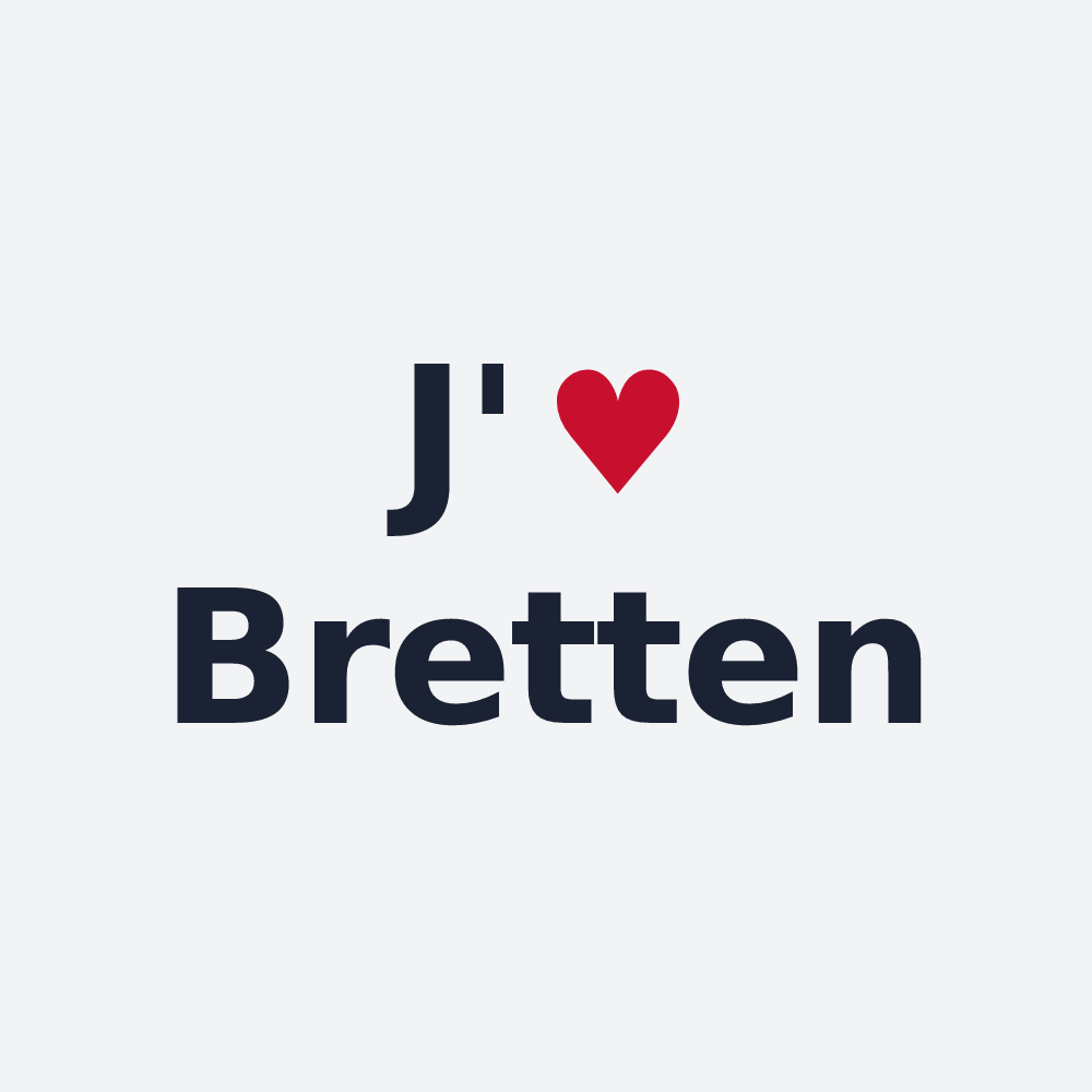 Poster personnalisé Bretten — design J'aime Bretten