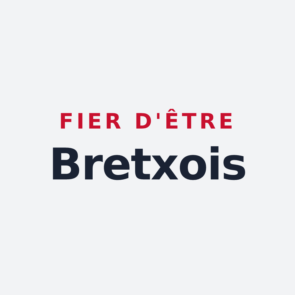 Poster « Fier d'être Bretxois » — design pour Bretx