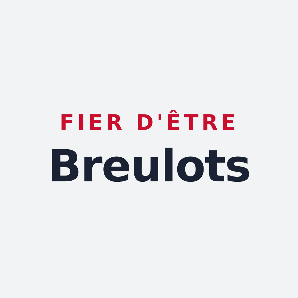 Poster « Fier d'être Breulots » — design pour Breux