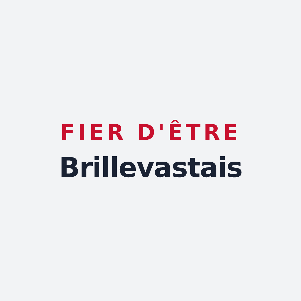 Poster « Fier d'être Brillevastais » — design pour Brillevast