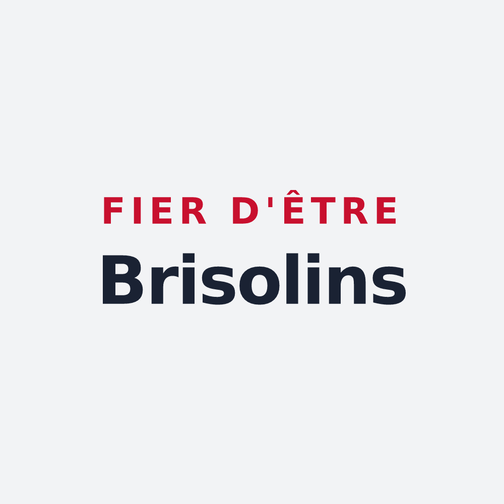 Poster « Fier d'être Brisolins » — design pour Brison-Saint-Innocent