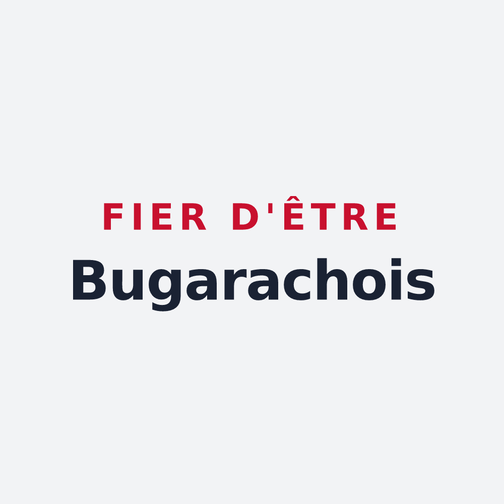 Poster « Fier d'être Bugarachois » — design pour Bugarach