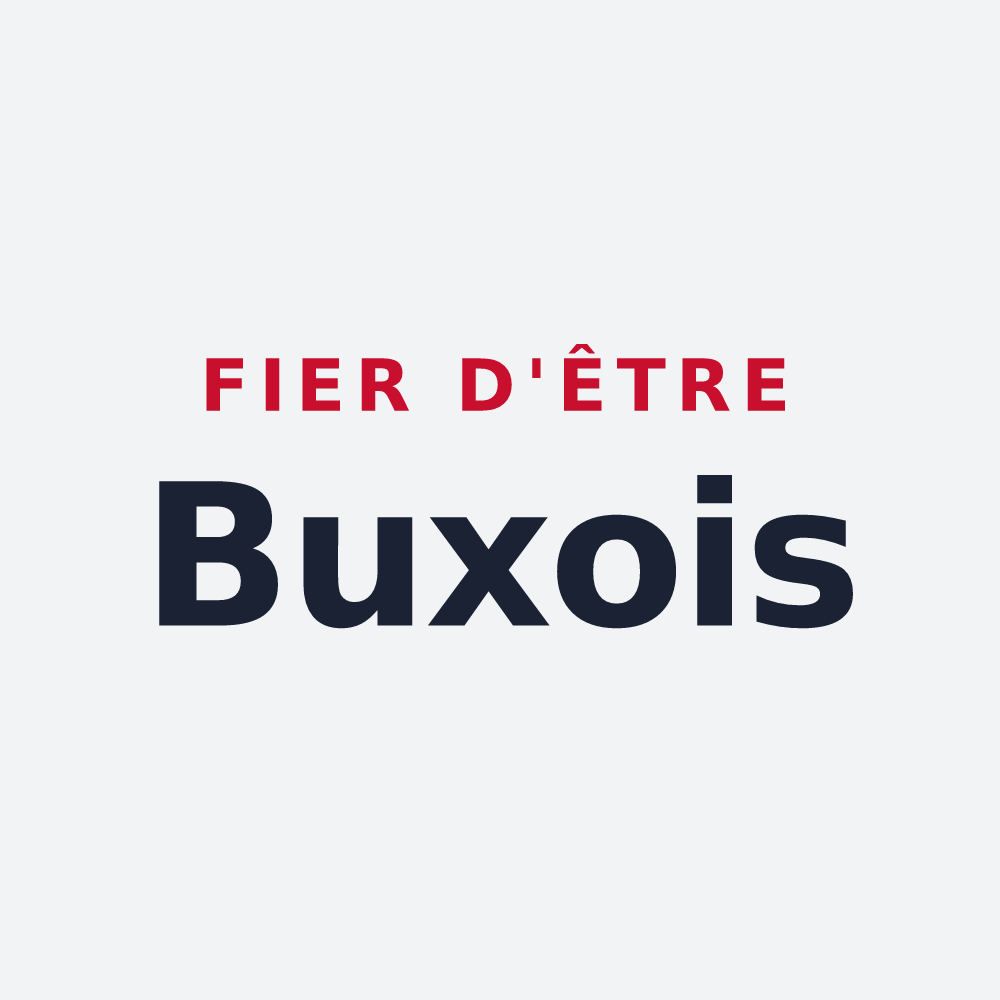 Poster « Fier d'être Buxois » — design pour Buis-les-Baronnies