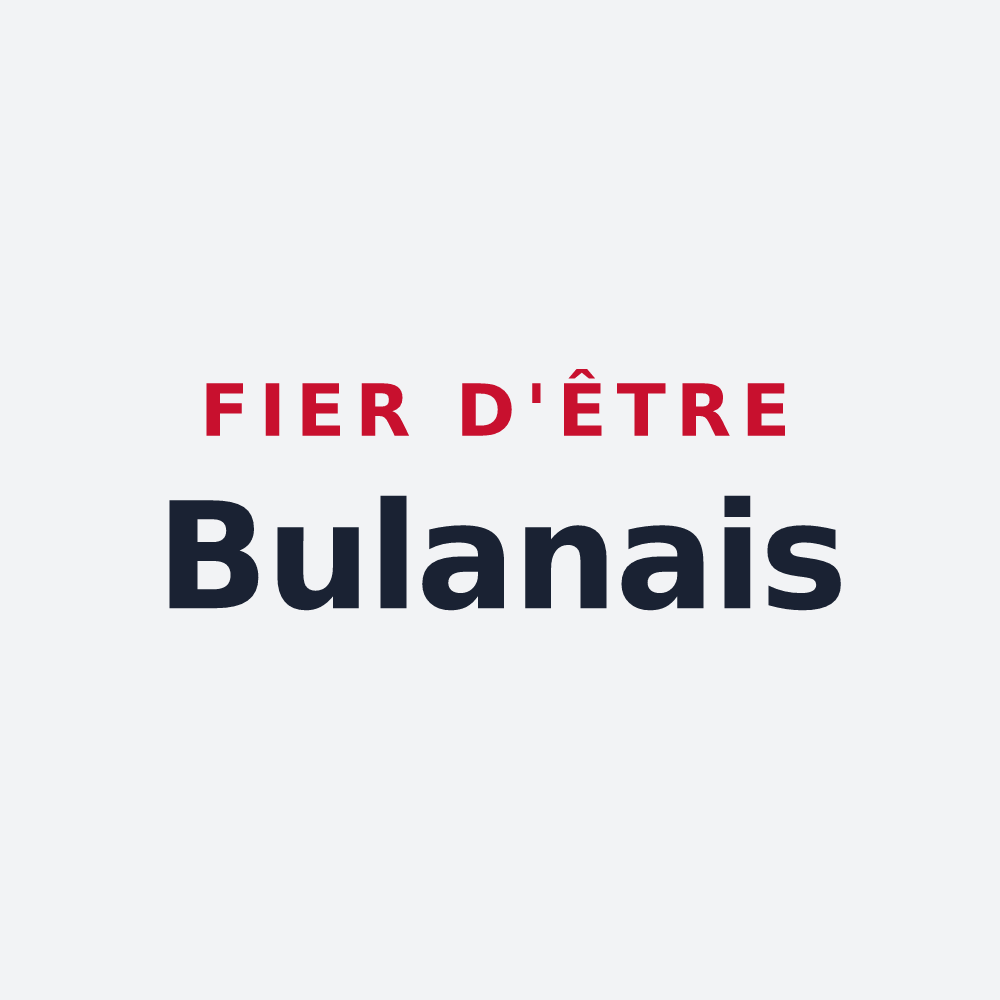 Poster « Fier d'être Bulanais » — design pour Bulan