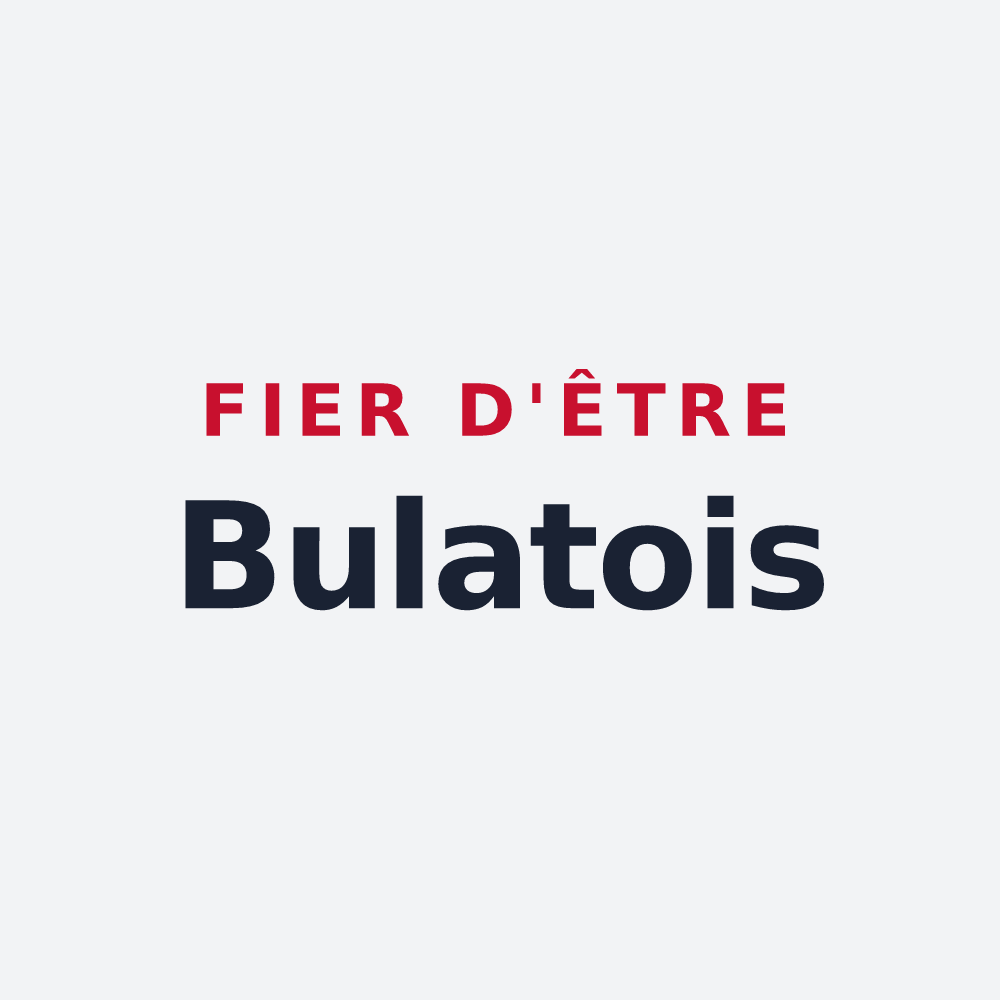 Poster « Fier d'être Bulatois » — design pour Bulat-Pestivien