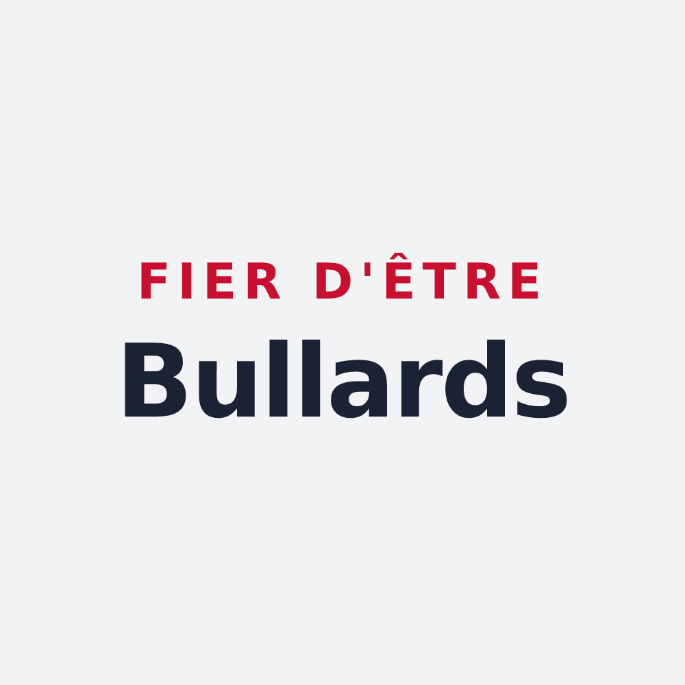 Poster « Fier d'être Bullards » — design pour Bulle