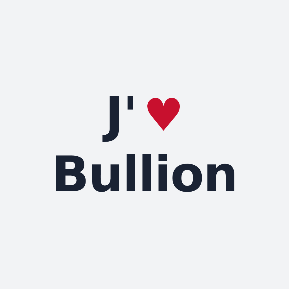 Poster personnalisé Bullion — design J'aime Bullion