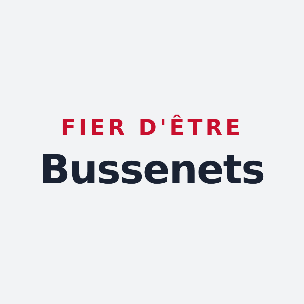 Poster « Fier d'être Bussenets » — design pour Bussang