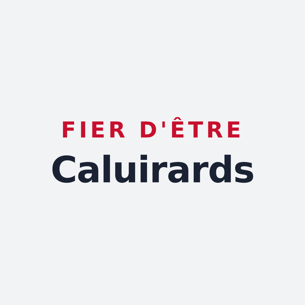 Poster « Fier d'être Caluirards » — design pour Caluire-et-Cuire