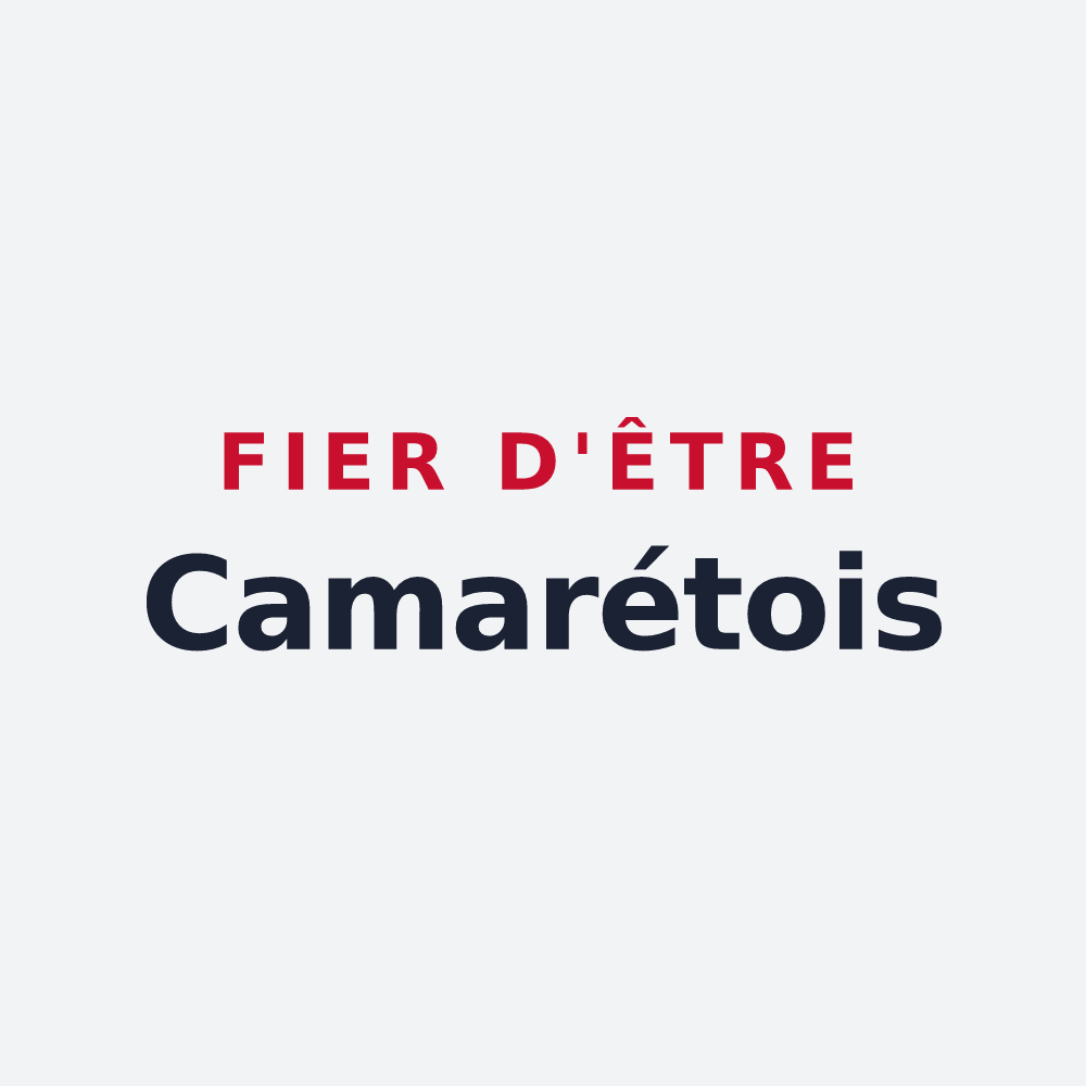 Poster « Fier d'être Camarétois » — design pour Camaret-sur-Mer