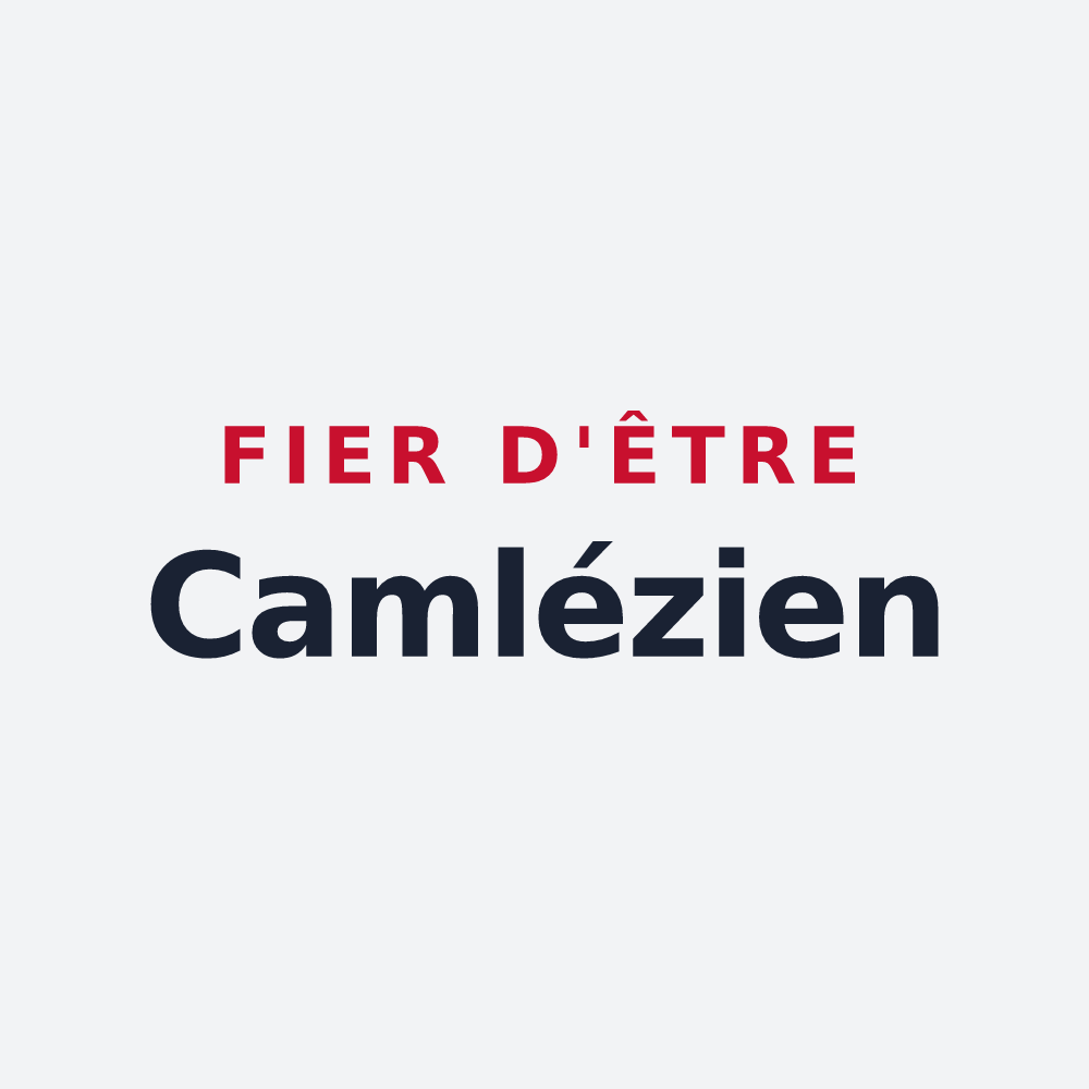 Poster « Fier d'être Camlézien » — design pour Camlez