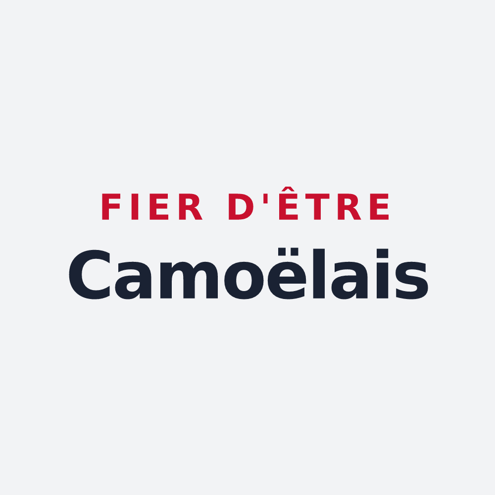 Poster « Fier d'être Camoëlais » — design pour Camoël