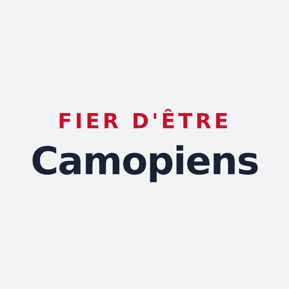 Poster « Fier d'être Camopiens » — design pour Camopi