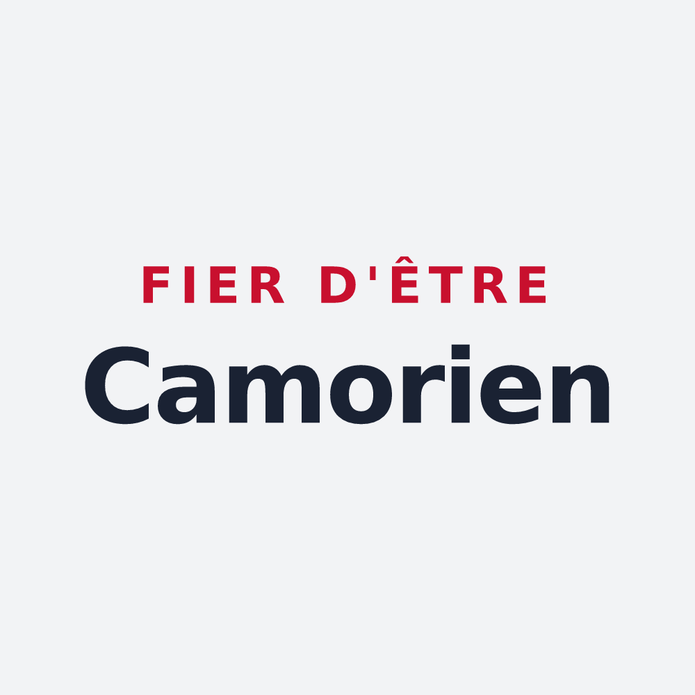 Poster « Fier d'être Camorien » — design pour Camors