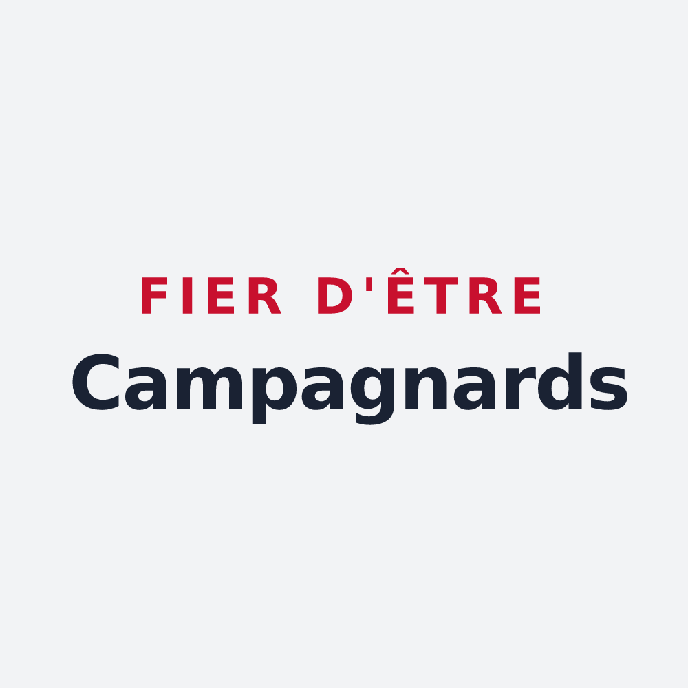 Poster « Fier d'être Campagnards » — design pour Campagne-lès-Wardrecques
