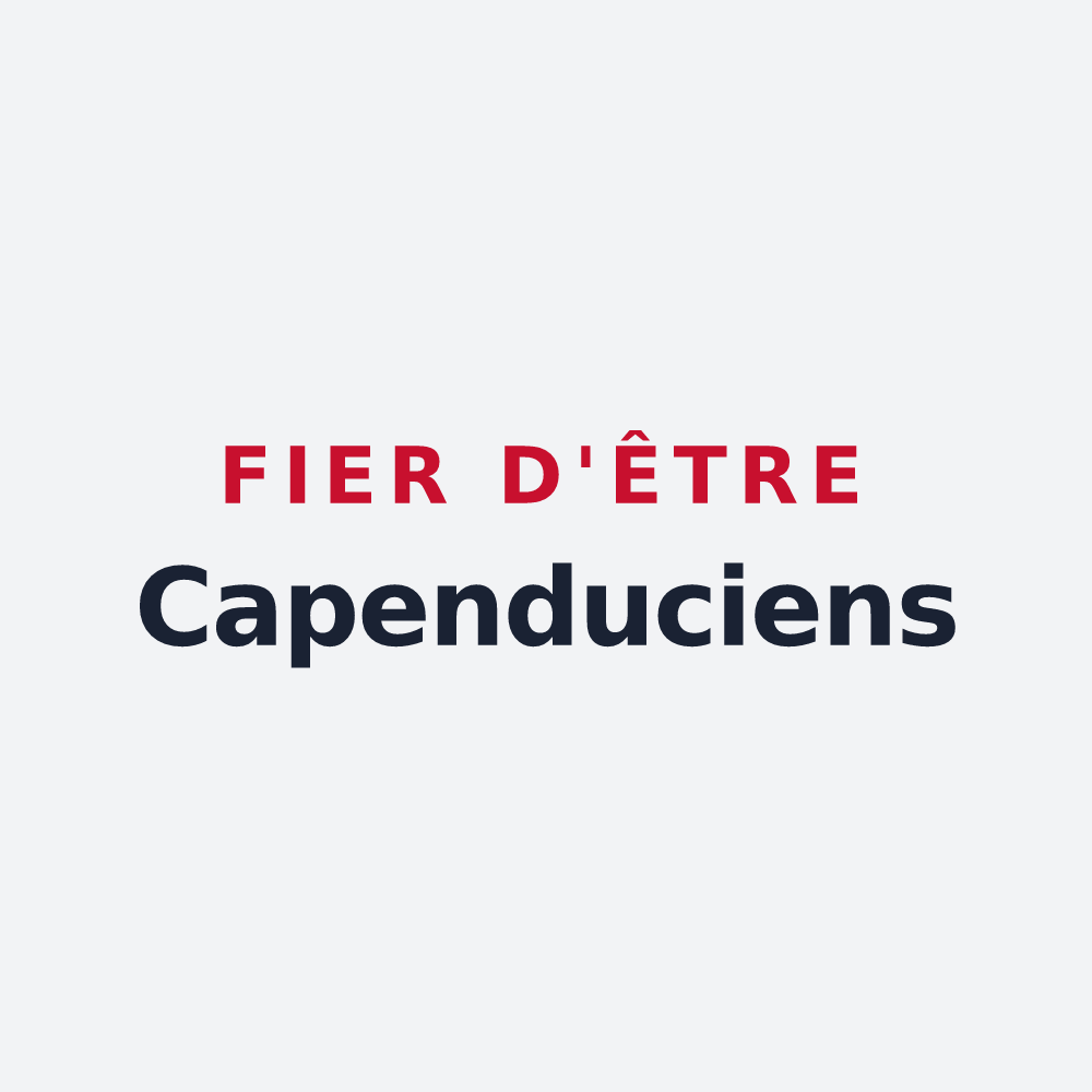 Poster « Fier d'être Capenduciens » — design pour Capendu