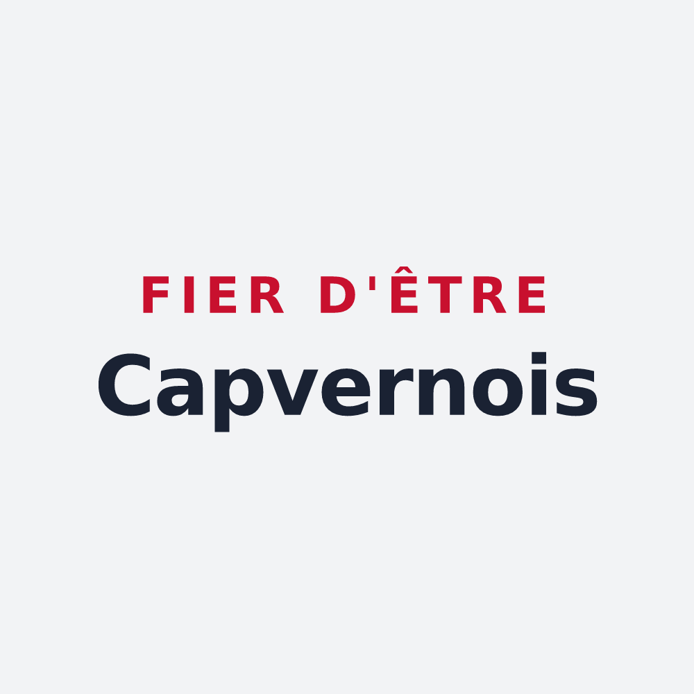 Poster « Fier d'être Capvernois » — design pour Capvern