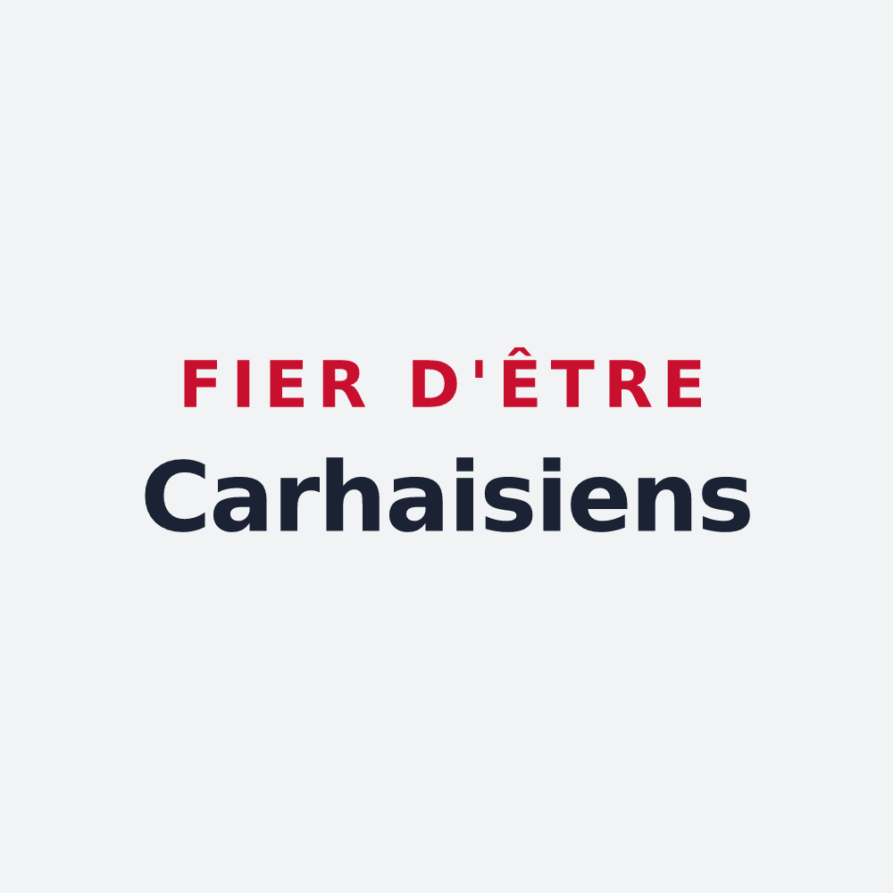 Poster « Fier d'être Carhaisiens » — design pour Carhaix-Plouguer