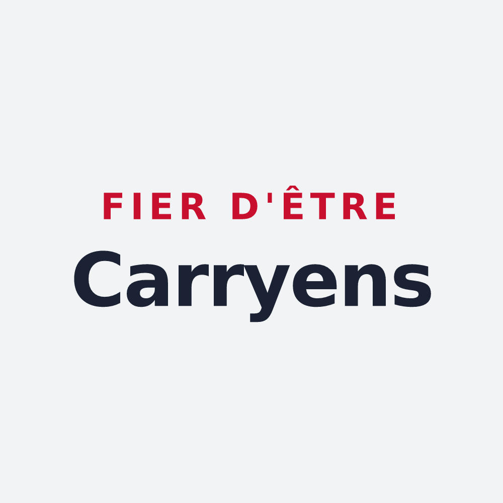 Poster « Fier d'être Carryens » — design pour Carry-le-Rouet