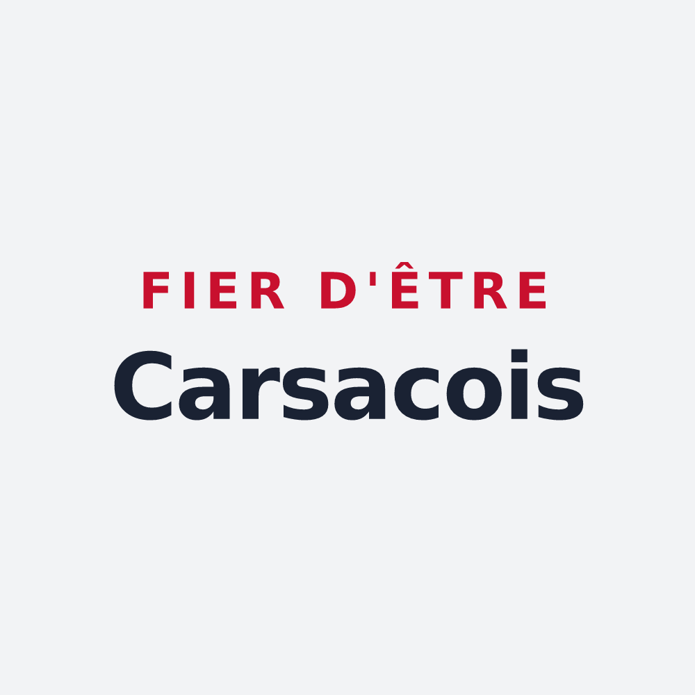 Poster « Fier d'être Carsacois » — design pour Carsac-de-Gurson