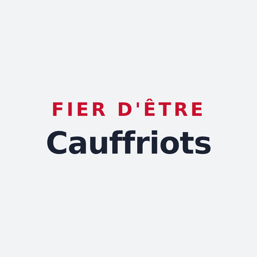 Poster « Fier d'être Cauffriots » — design pour Cauffry