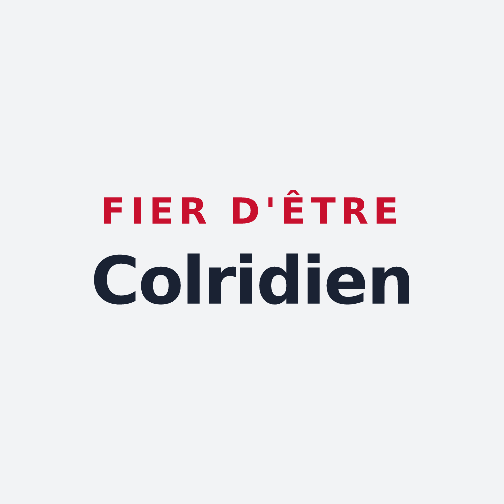 Poster « Fier d'être Colridien » — design pour Cauroy-lès-Hermonville