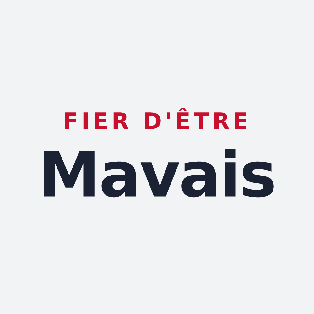 Poster « Fier d'être Mavais » — design pour Cauvigny
