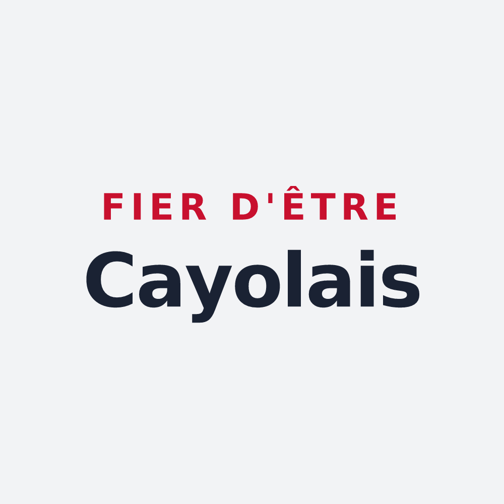 Poster « Fier d'être Cayolais » — design pour Cayeux-sur-Mer
