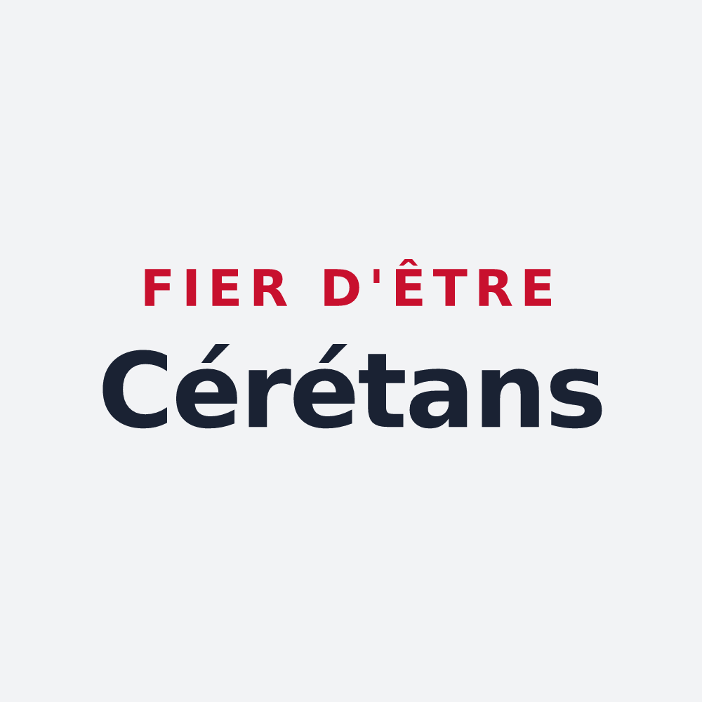 Poster « Fier d'être Cérétans » — design pour Céret