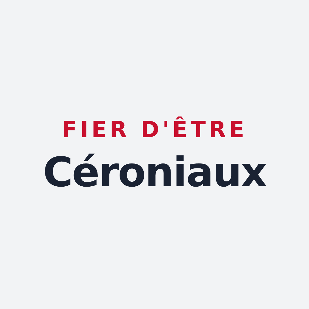 Poster « Fier d'être Céroniaux » — design pour Céron