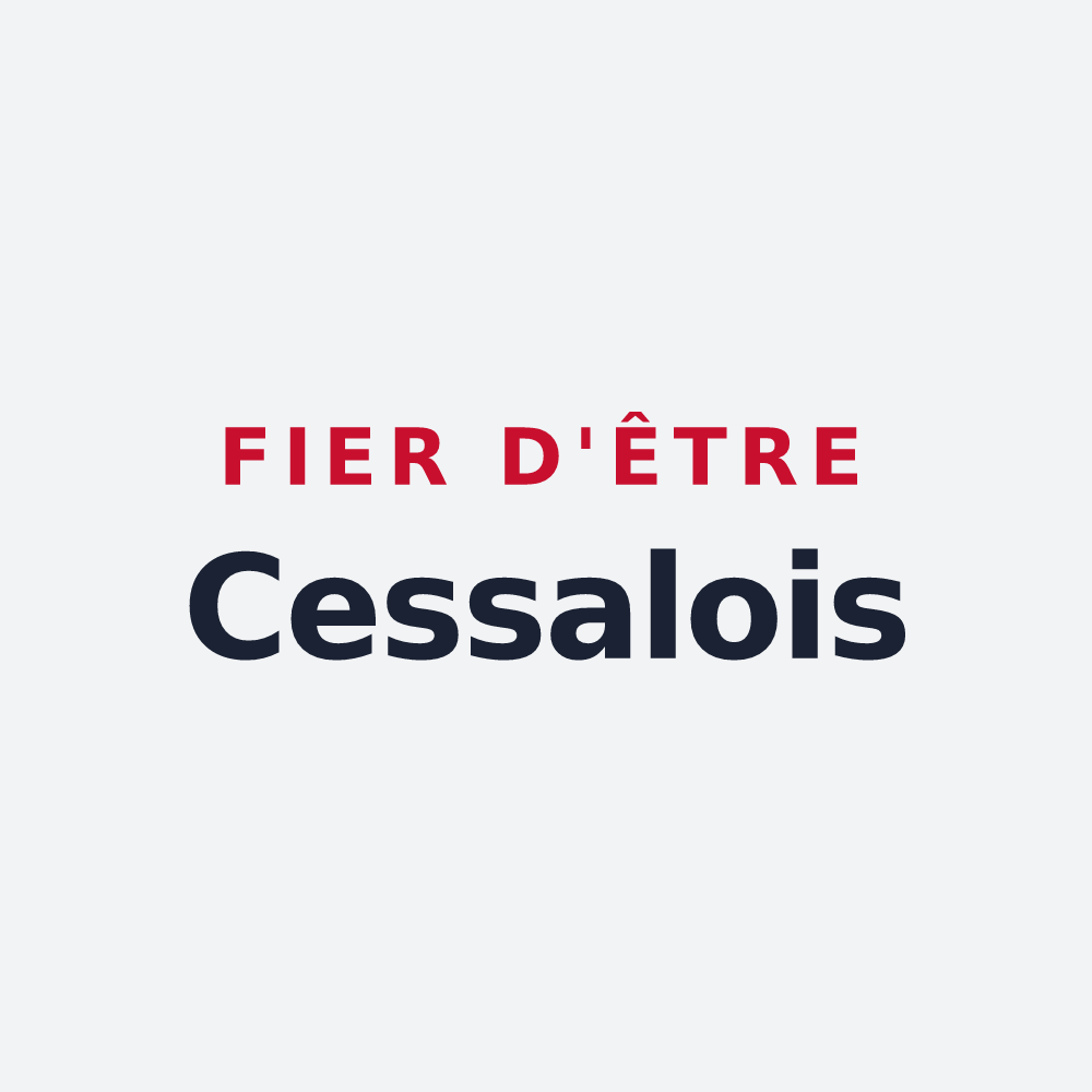 Poster « Fier d'être Cessalois » — design pour Cessales
