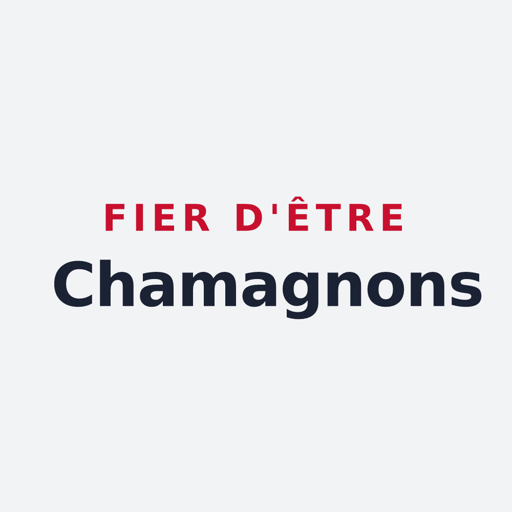 Poster « Fier d'être Chamagnons » — design pour Chamagne