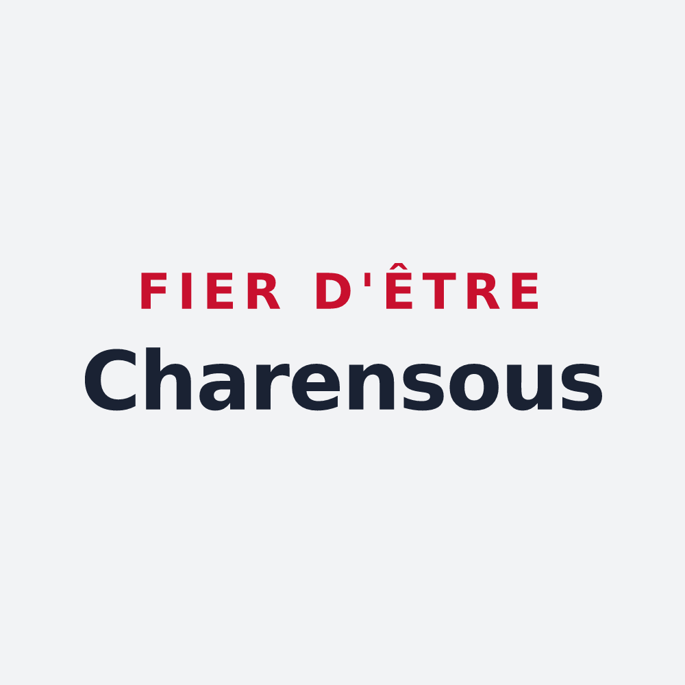 Poster « Fier d'être Charensous » — design pour Charens