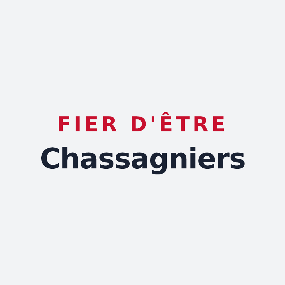 Poster « Fier d'être Chassagniers » — design pour Chassagne-Saint-Denis