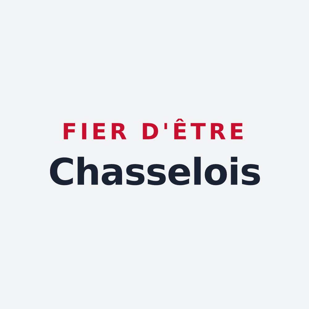 Poster « Fier d'être Chasselois » — design pour Chasselay