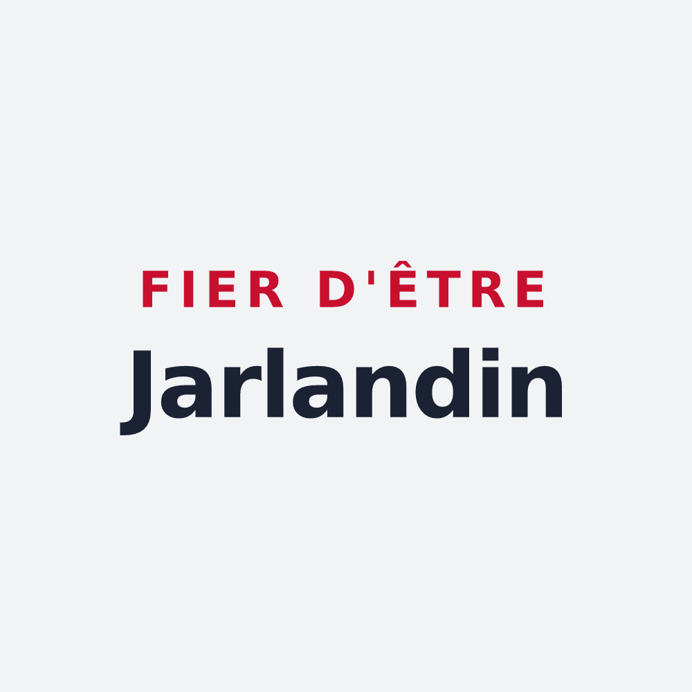 Poster « Fier d'être Jarlandin » — design pour Château-Arnoux-Saint-Auban