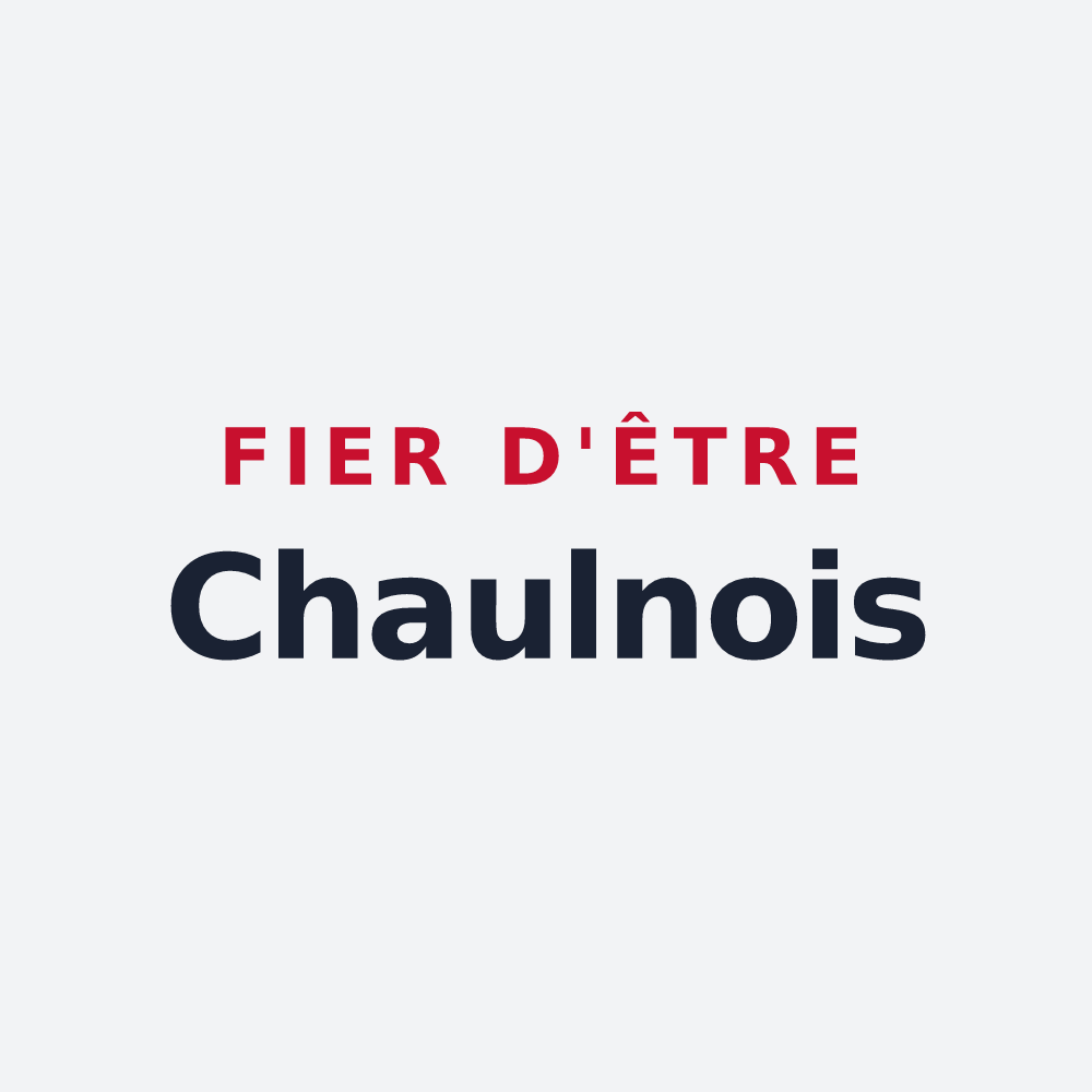Poster « Fier d'être Chaulnois » — design pour Chaulnes