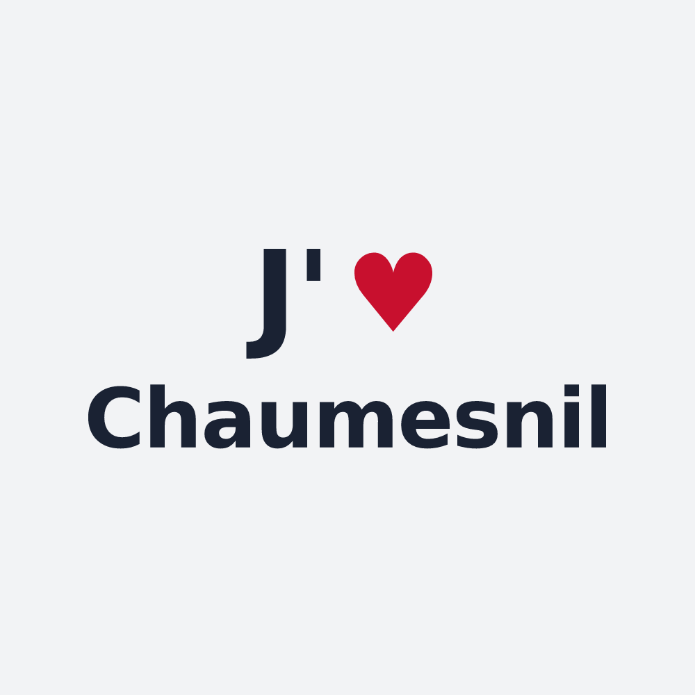 Poster personnalisé Chaumesnil — design J'aime Chaumesnil