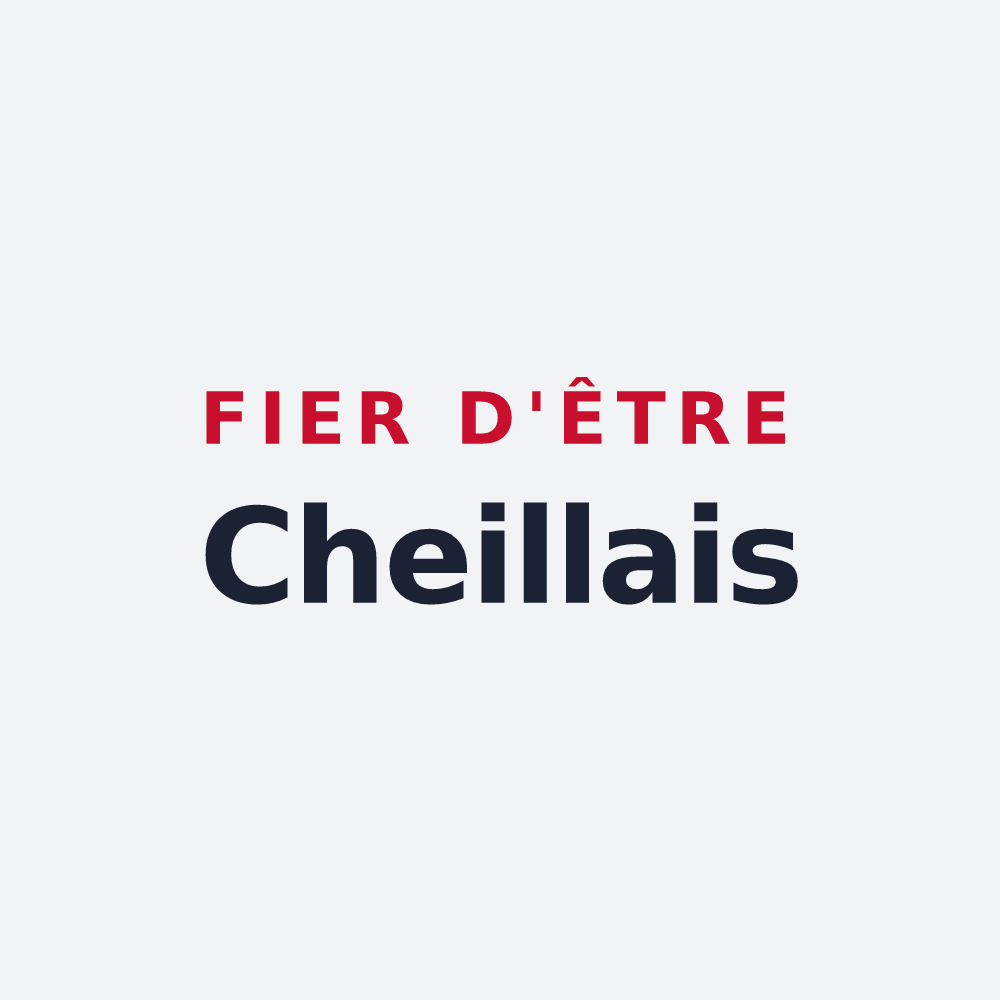 Poster « Fier d'être Cheillais » — design pour Cheilly-lès-Maranges