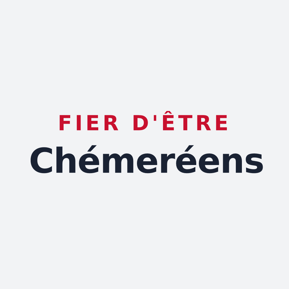 Poster « Fier d'être Chémeréens » — design pour Chémeré-le-Roi