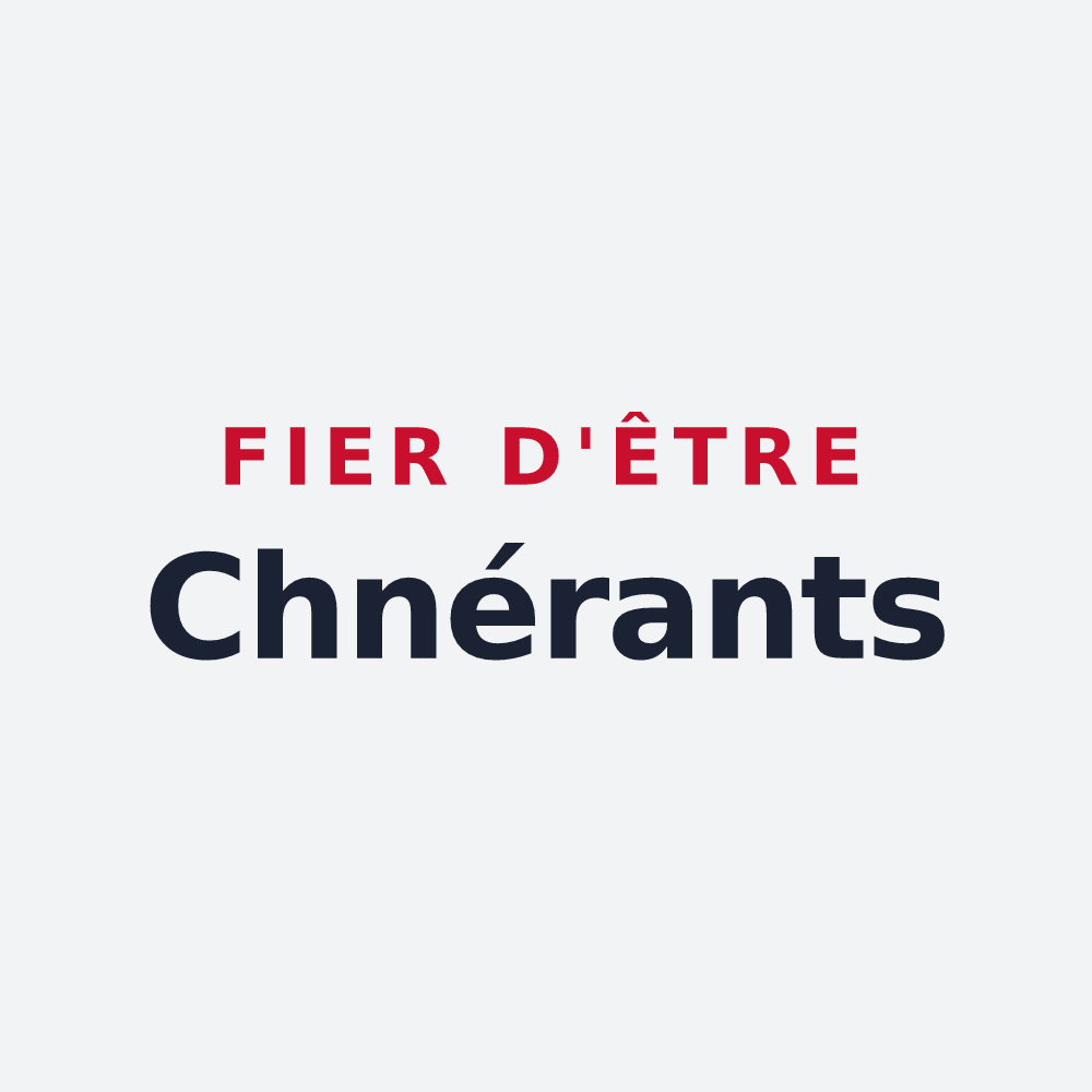 Poster « Fier d'être Chnérants » — design pour Cheniménil