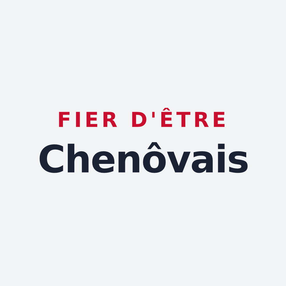 Poster « Fier d'être Chenôvais » — design pour Chenôves