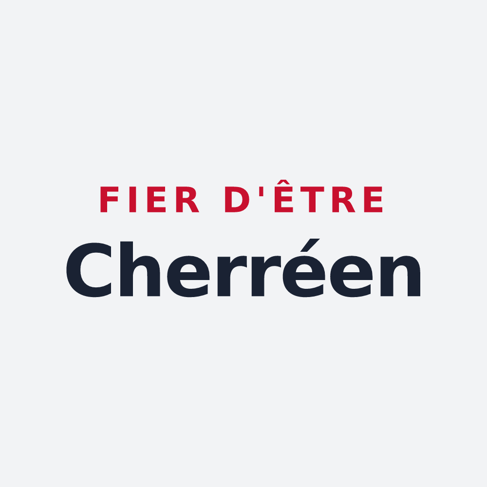 Poster « Fier d'être Cherréen » — design pour Cherré-Au