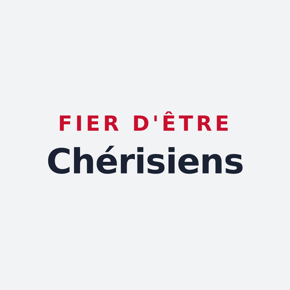 Poster « Fier d'être Chérisiens » — design pour Chéry-lès-Pouilly
