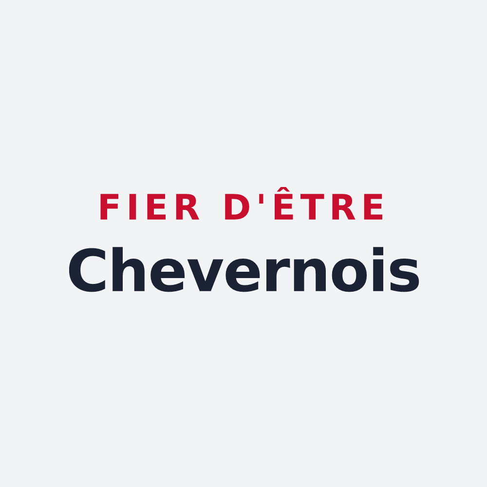 Poster « Fier d'être Chevernois » — design pour Cheverny