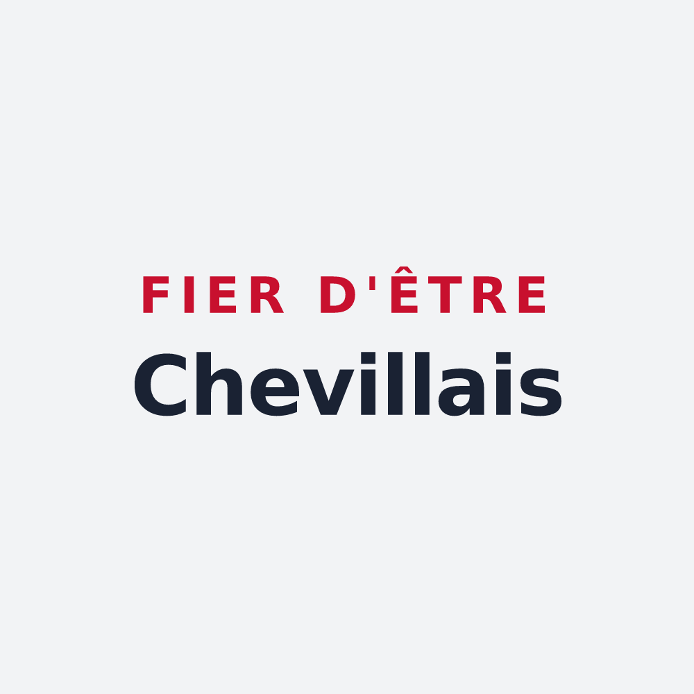 Poster « Fier d'être Chevillais » — design pour Chevilly-Larue